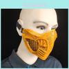 Stunning Mortal Kombat Scorpion Half Face Mask Crafted From Durable Resin For Cosplay Events