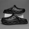 Men EVA Clog Sandals Water Friendly EVA Body, Thick Sole, Easy Slip On Structure, Non Slip Outdoor Casual Footwear for Summer