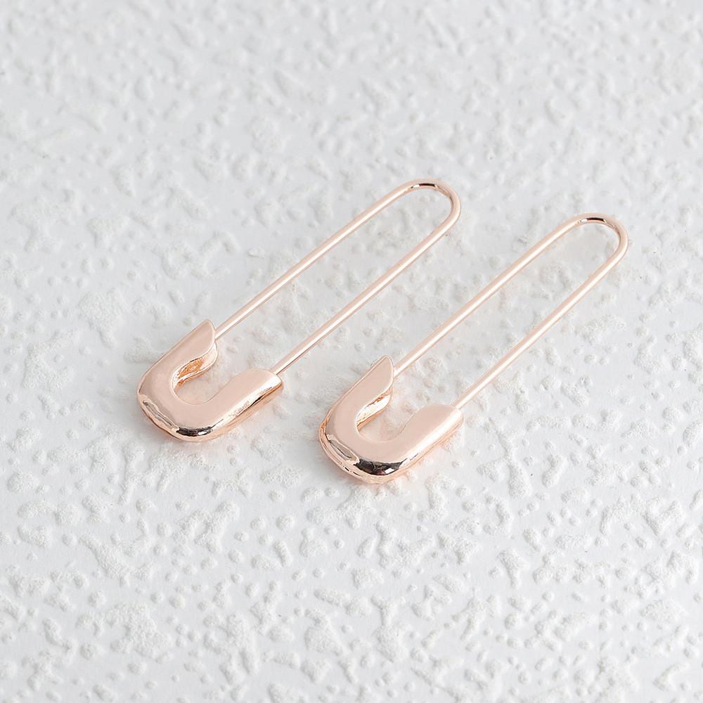 Pin Elegant Geometric Earrings Fashionable Alloy Design For 2022 Summer