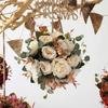 Portable Lightweight Fashion Versatile Reusable Artificial Rose Flower Ball Hanging Flower Ball