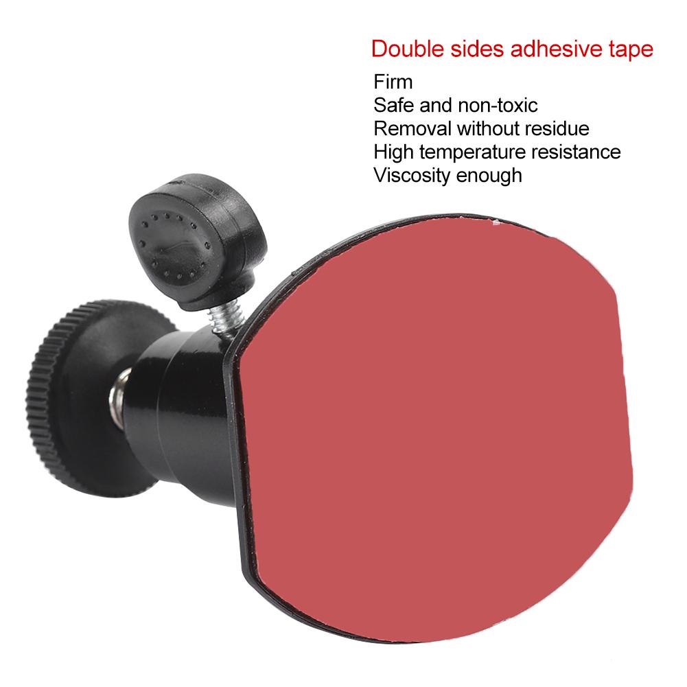 HD 052 Aluminium Alloy Car General Double Sides Adhesive Tape Bracket Mini Automobile Data Recorder Stand