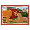 Puzzles 2x24 pièces : le roi lion : l'histoire de la vie