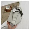 Lychee Pattern Portable Shoulder Messenger Bag, Fashionable and Practical.