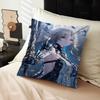 Wuthering Waves Cartethyia Cushion Cover Pillow Cover Decor Pillowcase Printed Cushion Case for Couch