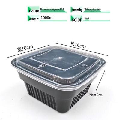 Disposable Square Takeout Food Container