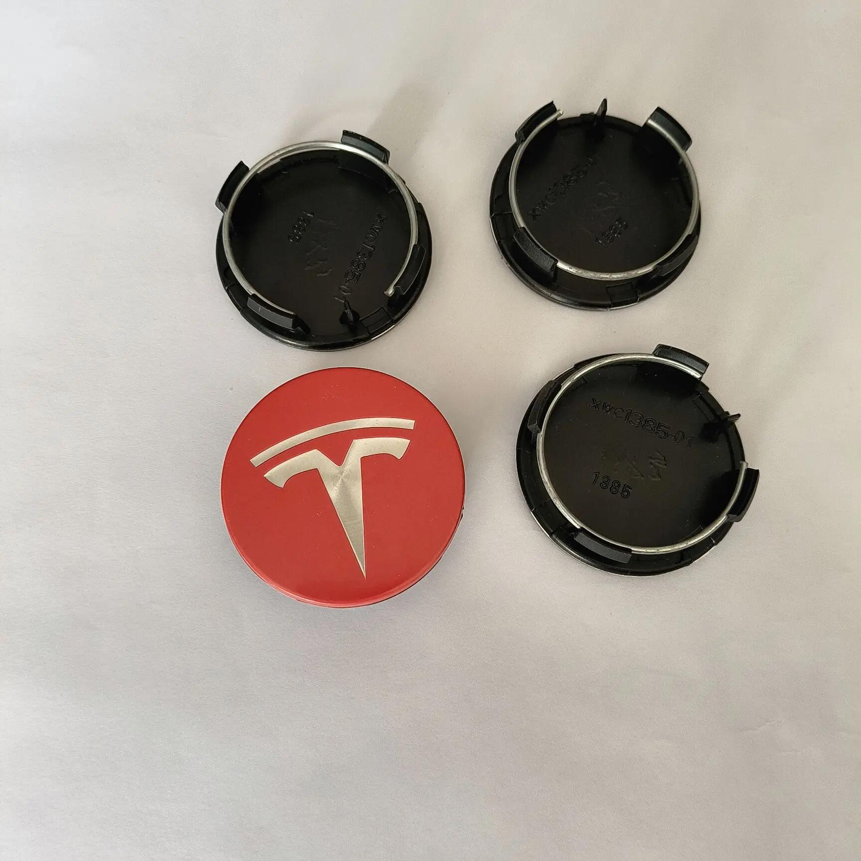 

20PCS 56mmApplicable to Tesla original wheel hub cover Model3 Y X S Juniper wheel hub tire center cover logo car accessories