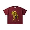 260 GSM Double Yarn 32 Count 100% Cotton Saint Seiya V26 Aries Print Unisex Heavy Cotton T Shirt