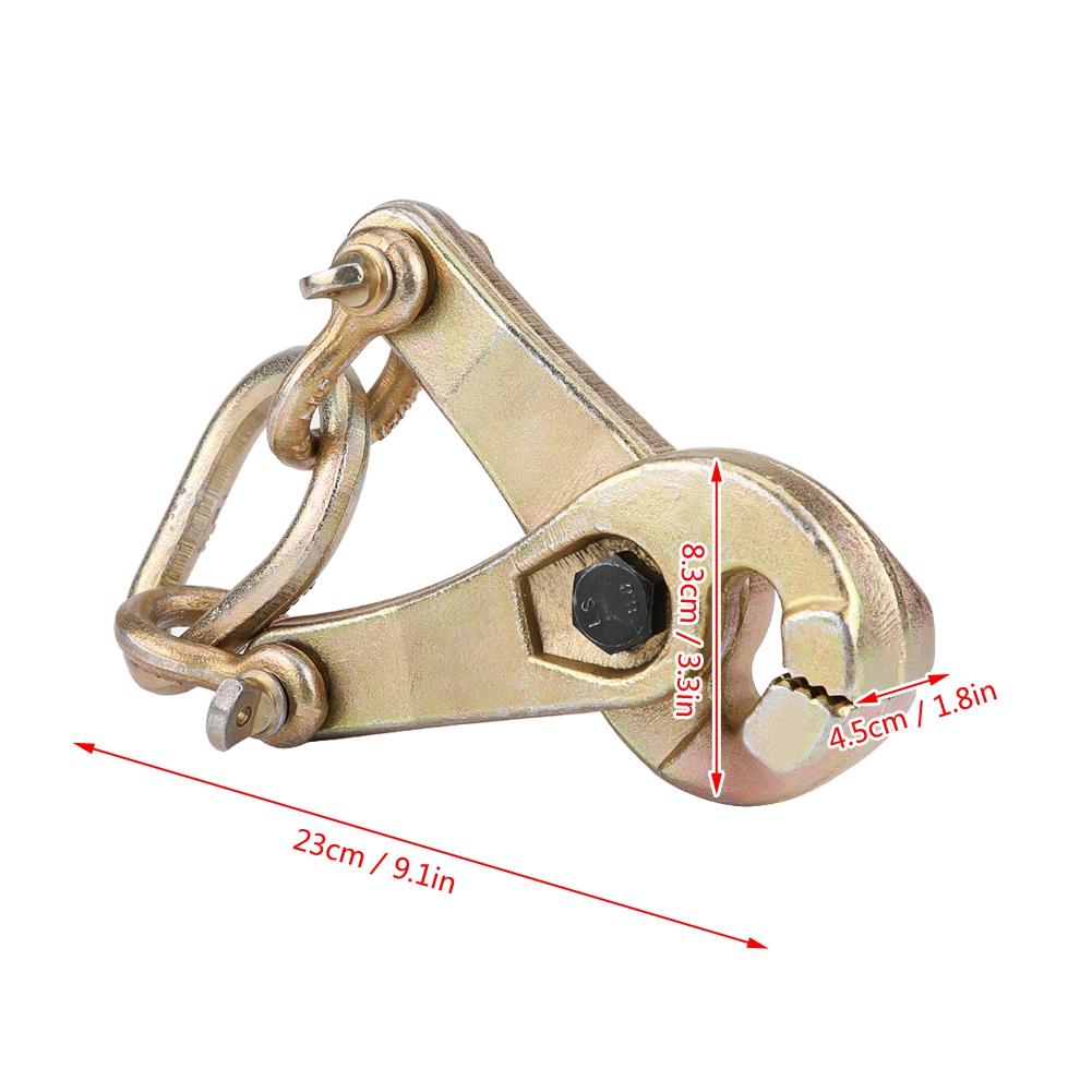 Araba Kaportası Tamiri 3 Ton Kendinden Sıkmalı Makas Kelepçe Tırtıklı Çene Çekme