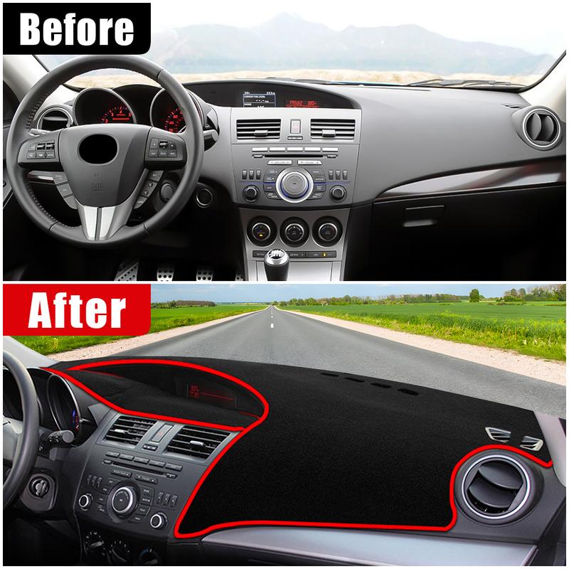 For Mazda 3 M3 BL 2010 2011 2012 2013 Axela Car Dashboard Sun Shade Cover trument Panel Mat Non-slip Pad Accessories
