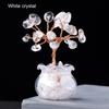 1Pcs Natural Crystal Tree Feng Shui Mini Tree New Artificial Bonsai