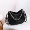 New Women's Crossbody Bag Saddle Bag Genuine Leather Versatile Large Capacity Underarm Bag