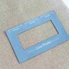 Cross Stitch Line Finder Magnetic Ruler Cross Stitch Chart Tool Sewing Embroidery Tool Cross Stitch Positioning Tool for Beginners Pros