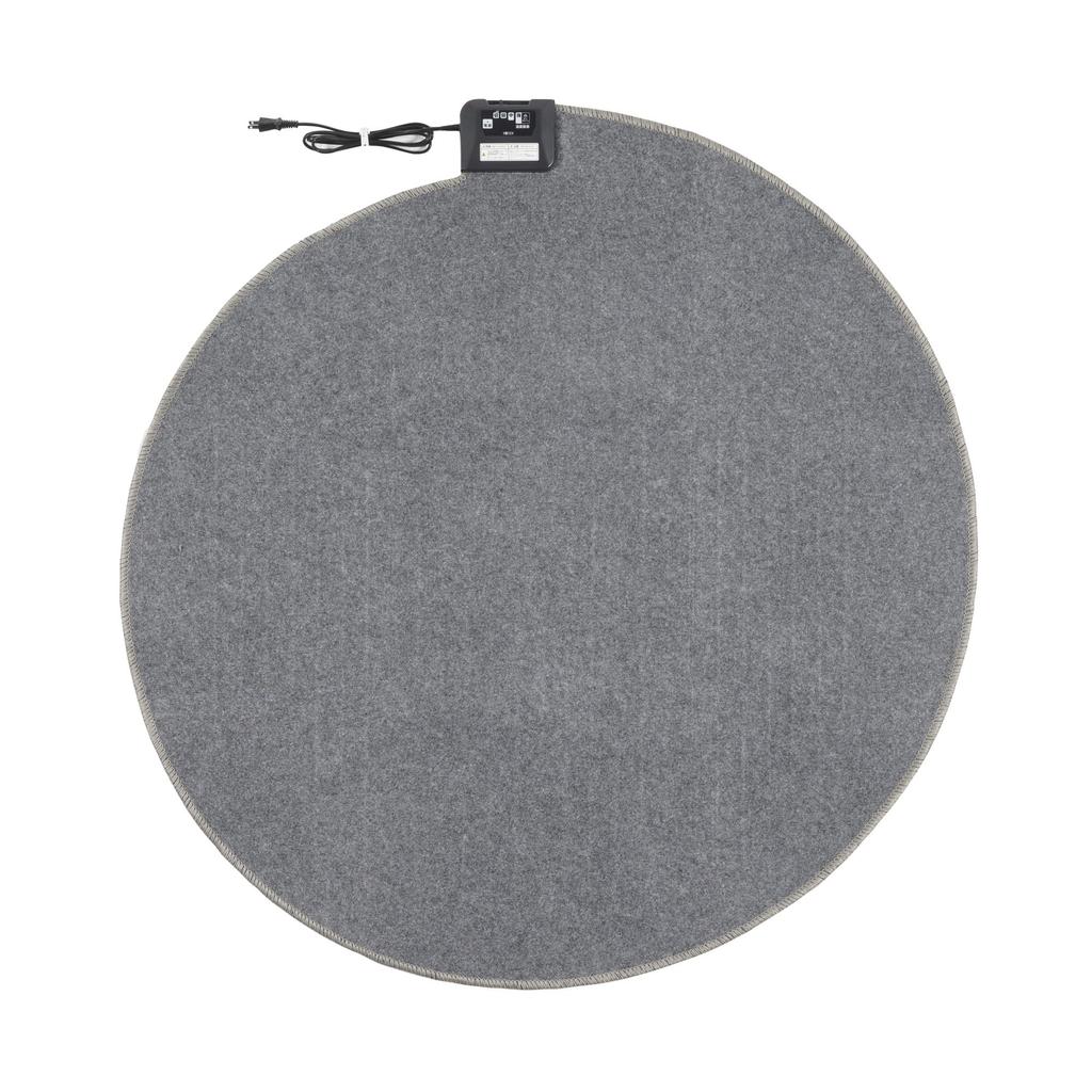 KODEN Electric Hot 130cm Slide Temperature Dust Mite VWC130H Carpet, Carpet, Round, Diameter, Control, Clean,