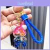 Adorable Resin Cartoon Bear Keychain With Sparkling Rhinestones Perfect For Bags And Cars