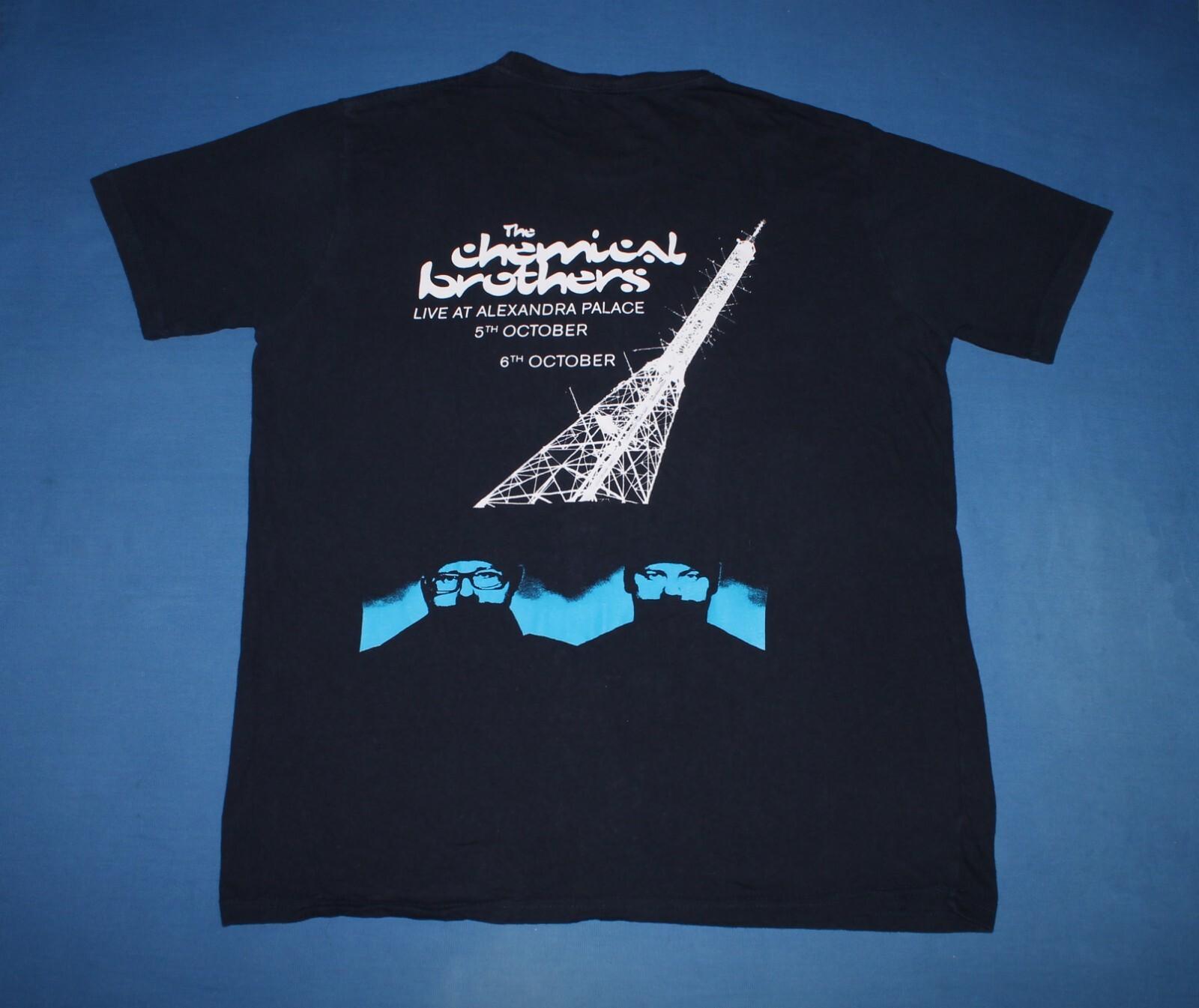 New Chemical Brothers Shirt Live At Alexandra Palace Electronic Music Extra Large M