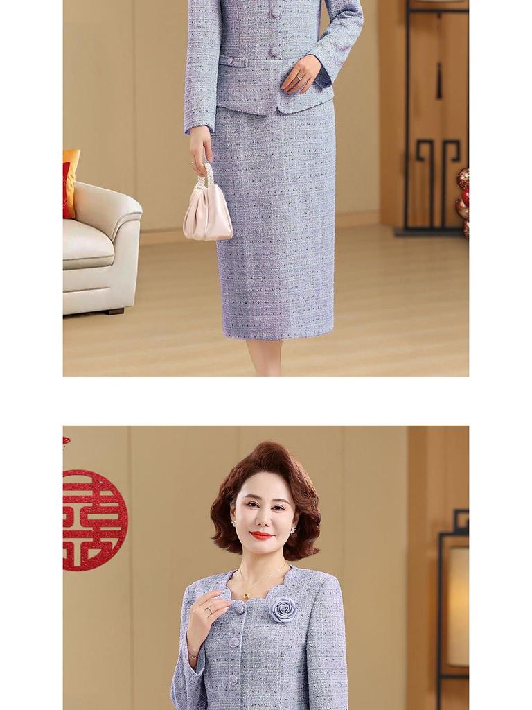2026 Spring Collection: Elegant Wedding Banquet Attire for Mothers of the Bride – Stylish, Formal Wear for Middle-Aged & Elderly Women