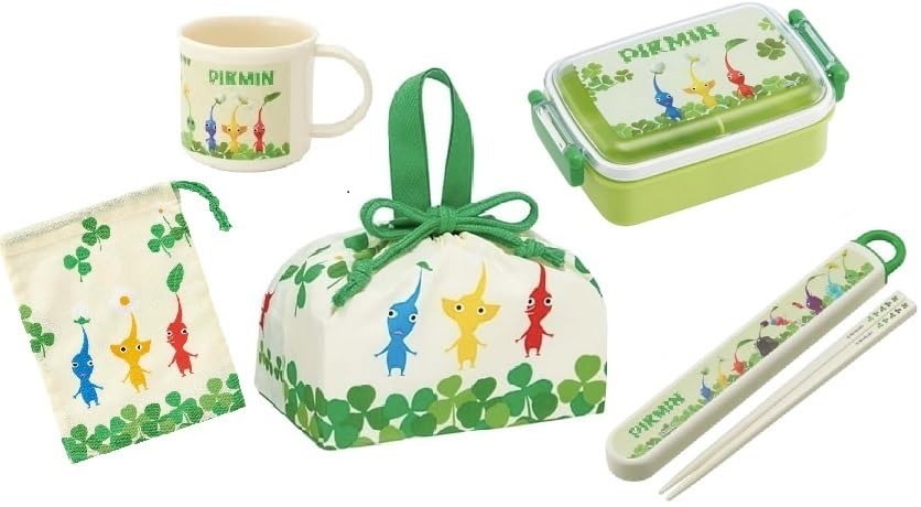 Skater Character 24 Antibacterial Dishwasher Safe Soft Lid Tight Lunch Box Square Lunch Box 450ml Case Set Cup Cup Bag Lunch Drawstring Bag Kids