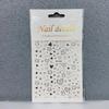 MINKYS Ins Transparent Cool Girl DIY Decorative Nail Sticker for Scrapbooking Cute Journal Sticker Stationery