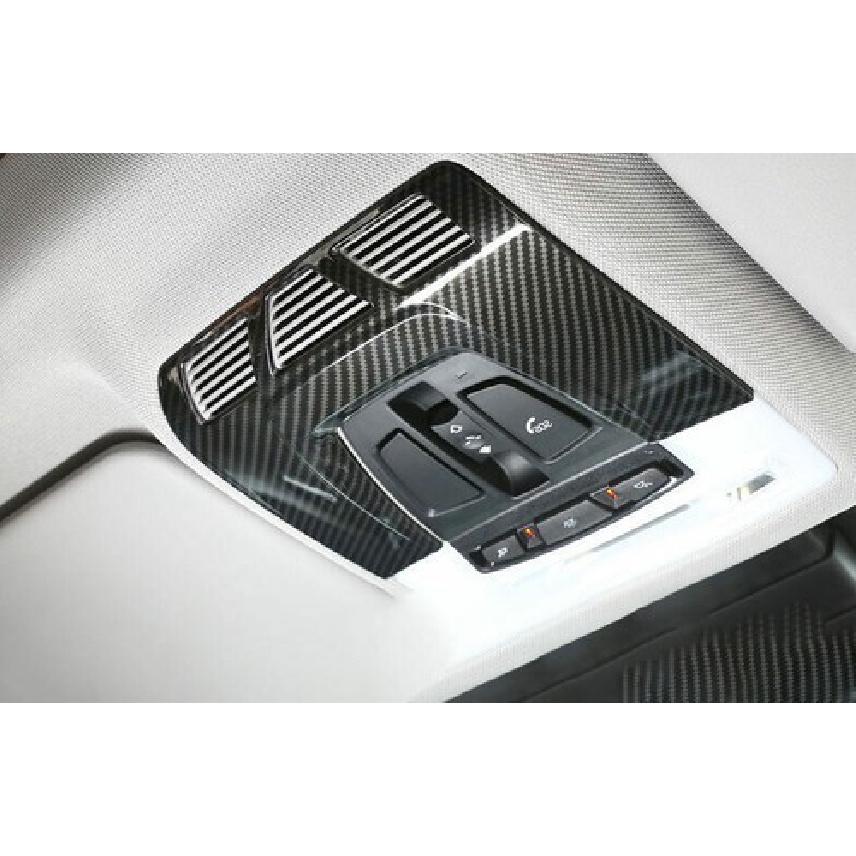 Fit For BMW 3 4 Series GT 2013- Carbon Fiber Reading Light Outer Frame 1PCS