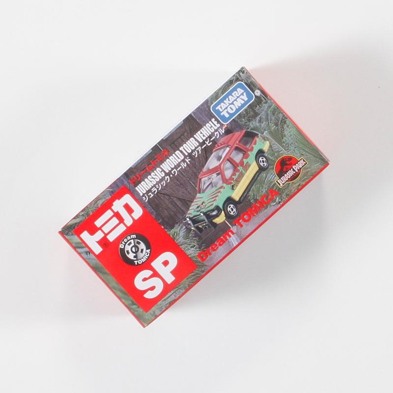 TAKARA TOMY Dream Tomica SP JURASSIC WORLD TOUR VEHICLE Alloy Motor Vehicle Toy Die-casting Metal Model Collection Boy's Gifts