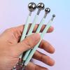 4Pcs Multifunctional Pottery Craft Tool with Stainless Steel Tip Double Ended Clay Dotting Tool for Ceramic Detailing