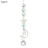 Ornament Curtains Embellishment Hanging Prisms Pendant Star Moon Crystal Wind Chime Sun Catcher