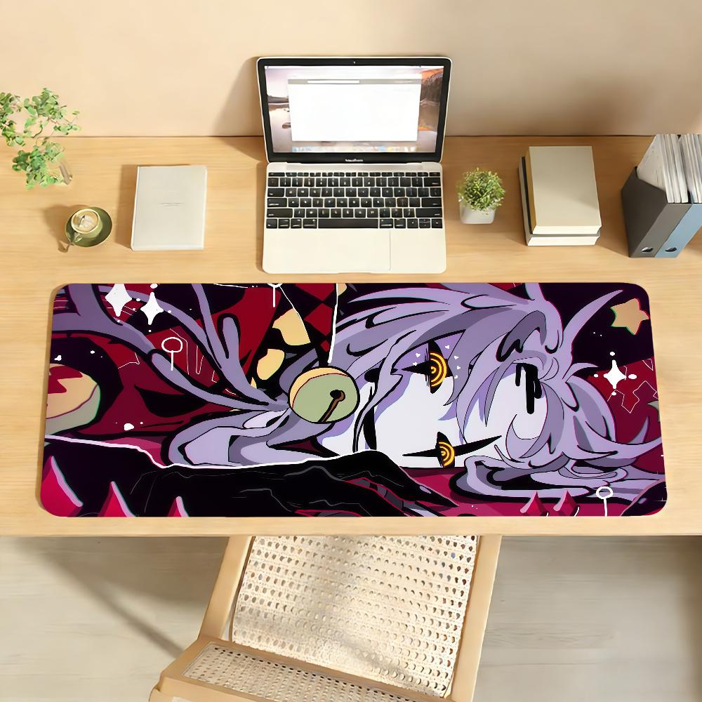 Game The F-freak C-circus Pierrot Mouse Pad Anti Slip Rubber Edge Locked Thickened Laptop Gaming Desk Mat