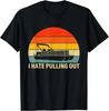 Funny Boating I Hate Pulling Out - Pontoon Boat Captain Gift Unisex T-Shirt