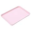 Nordic Plastic Snack Kitchen Supplies Rectangular Serving Tray Tableware Dessert Plates Dinnerware