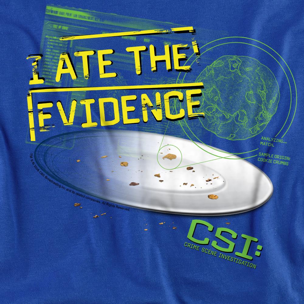 CSI Unisex Adult I Ate the Evidence Sweatshirt