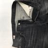 Hergestellt in Japan EDWIN 503 Schwarze Denimhose 32 Herren L Innenbeinlänge 78cm Grau/Schwarz(GEBRAUCHT)