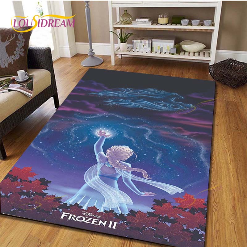 Anime Frozen Carpet Kids Carpets Living Room Tea Table Mats Bedroom Rug Washable Floor Mats Household Area Mat Dinosaur Rug