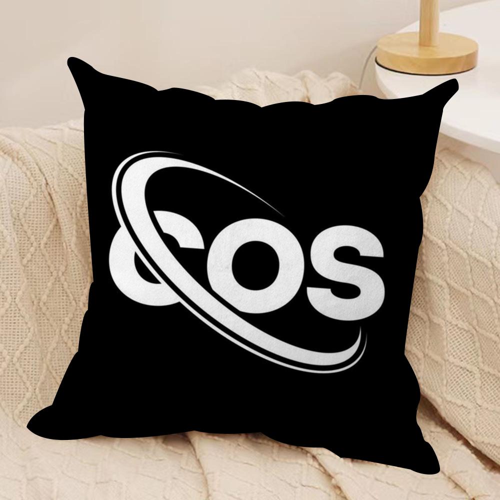 C-COS C-Collection Cushion Cover Soft Plush Fabric Double-Sided Printed Sofa Cushion Cover for All Seasons Home Decor Gift