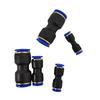 60PCS Pneumatic Straight Push Connectors Kit PU-4/6/8/10/12mm Air Hose Quick Connect Fittings Set