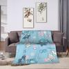 Hatsune Miku Anime Blankets Fleece Spring Autumn   Multifunction Lightweight Throw Blanket for Bedding Car Plush Thin Quilt