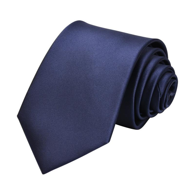 Krawatte Herren Reißverschluss Knotenfrei Klassisch Blau Schwarz Burgunder Einfarbig Gestreift Anzug Kleid Kragen