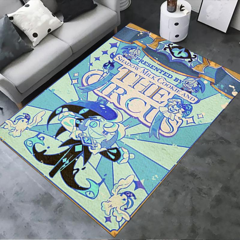 2025 New Cookie Run Kingdom Carpet Rug for Living Room Bedroom Home Sofa Decoration,Kids play Non-slip Floor Mat17