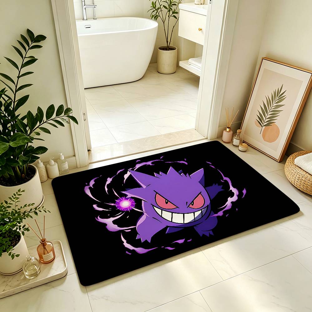 Anime Cute G-GengarS Carpet Bathroom Anti-slip Mat Door Mat Home Decoration Mat Entrance Door Mat Scratch-resistant Door Mat