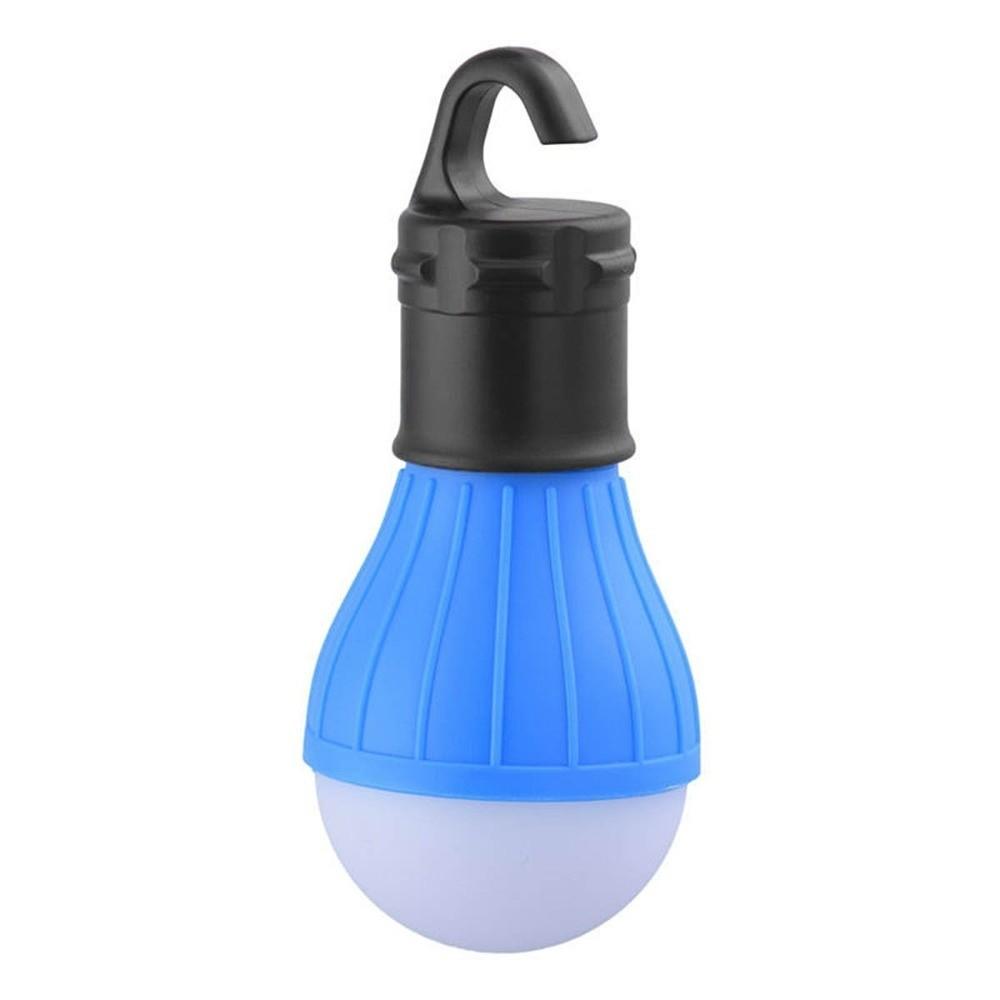 LED Outdoor Camping Lantern ABS Mini Camping Light Durable Hanging Tent Lamp Light Bulb  Fishing