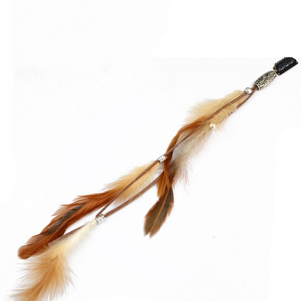 Comb-style headpiece, new arrival, hair clips, hippie-style headwear, feather hair tie, headband, headpiece