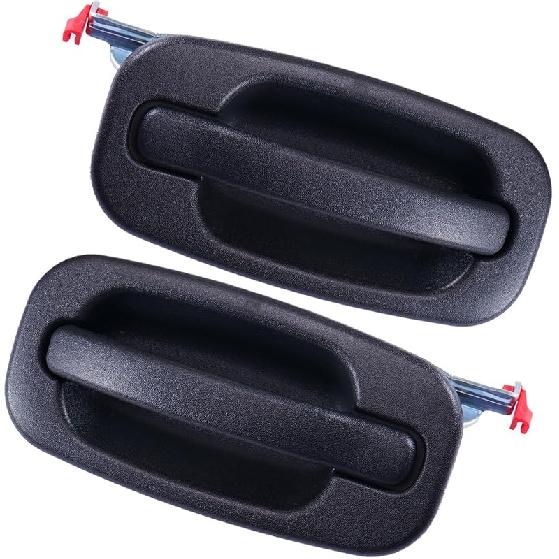 Front Exterior Door Handle With Locks Compatible With 1999-2006 Chevy Silverado 1500 2500 3500 Classic Suburban Tahoe Avalanche GMC Sierra Yukon XL