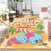 Custom 1Pc Dumbo'S Bubble Adventure Rug Office Carpet Indoor Outdoor Entrance Doormat Nonslip Soft And Comfortable Living Room D91653