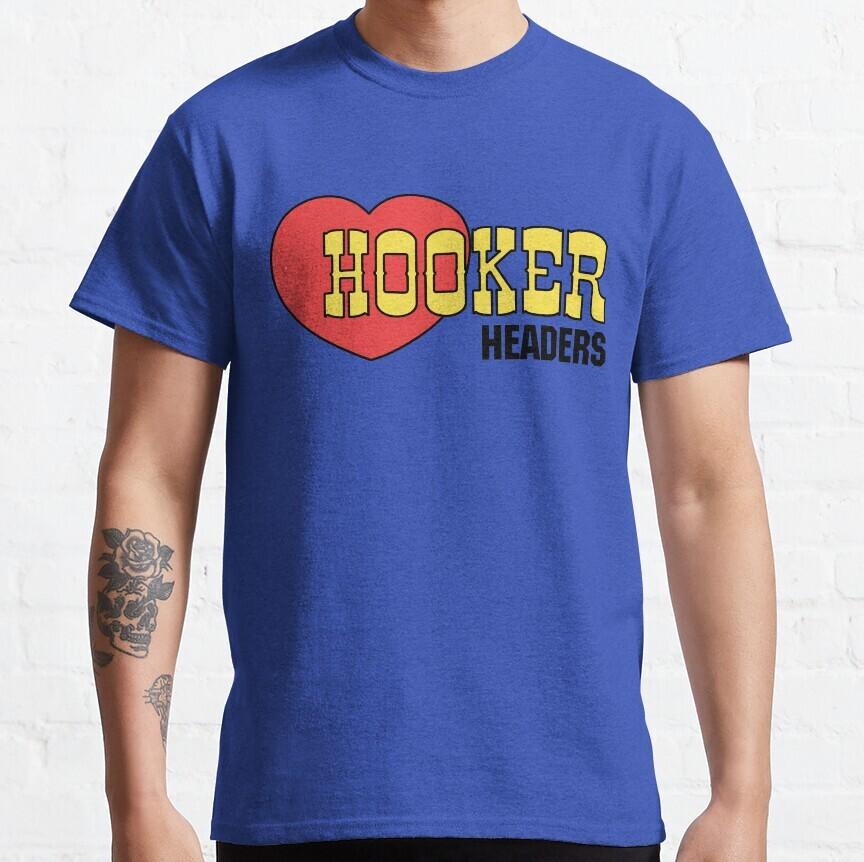 

SALE Hooker Headers Retro Vintage Unisex Logo T-Shirt Size S-5XL Unisex T-Shirt XXXXL