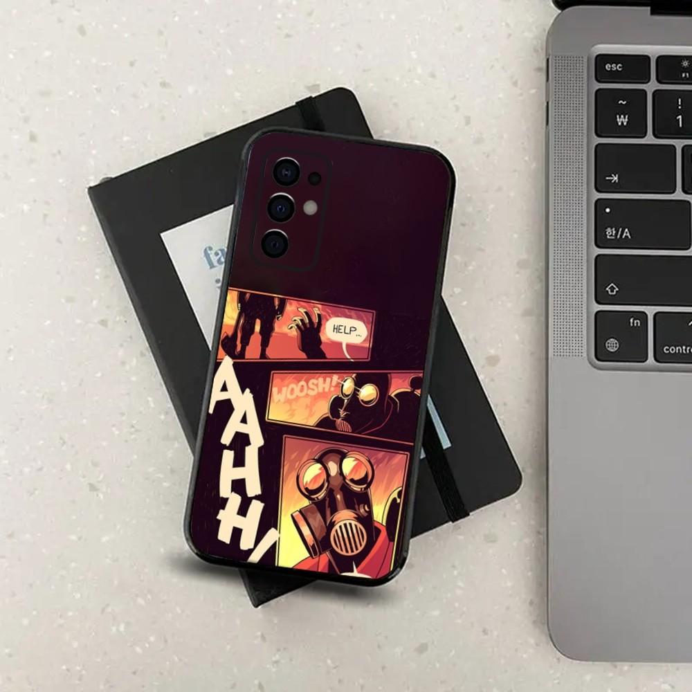 

Team F-Fortress 2 Game Phone Case For Samsung S24,S21,S22,S23,S30,Ultra,S20,Plus,Fe,Lite,Note,10,9,5G Black Soft Cover Samsung S10e