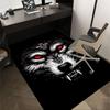 1pc Wolf Love Carpet, Office Rug Outdoor Mat Home Decor Area Carpet Festival