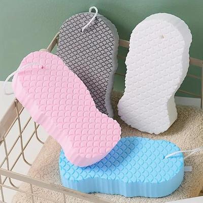 Spugna da bagno Scrubber per il corpo Esfoliante per neonati e adulti Doccia Scrub esfoliante Spugna Detergente per la pelle Strumento per la rimozione della pelle morta Peeling Spugna Artefatto