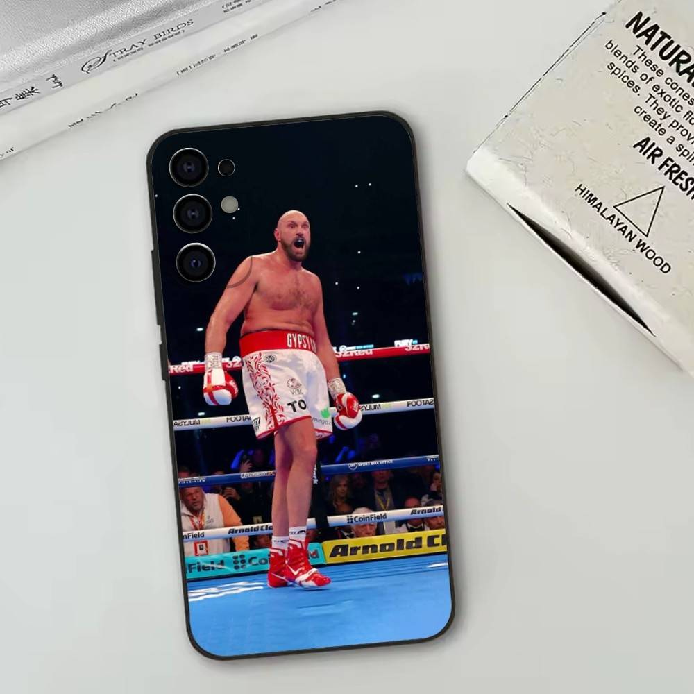 

Tyson Fury Phone Case For Samsung S25,S24,S21,S22,S23,S30,Ultra,S20,Plus,Fe,Soft Silicone Black Cover Samsung S21Ultra