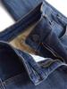 Women's Soft Fleece-Lined Denim Jeans – Comfortable, Flattering, Versatile Dad Pants for Autumn/Winter 2025