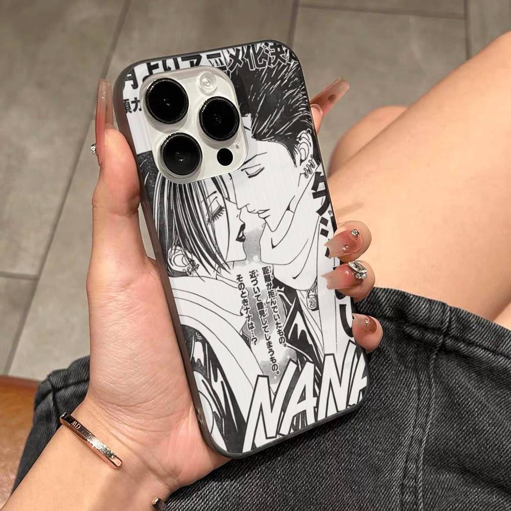 Comics Oosaki Nana Hot Japan For IPhone 17 16 15 14 13 12 11 Pro Max Plus Pro Corrugated Shockproof Matte Phone Cover