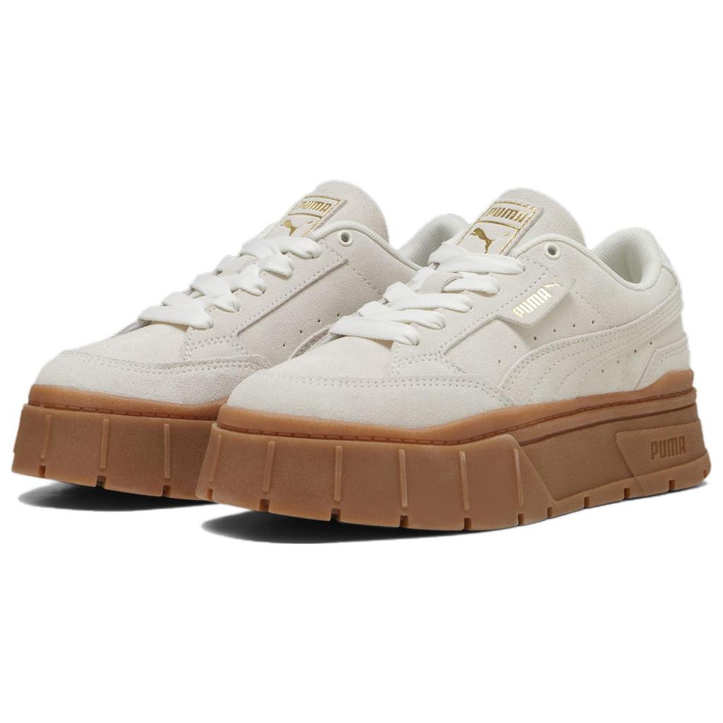 Nuevo PUMA Mayze Stack 'Soft Winter Warm White Gum' para mujer 393065-01